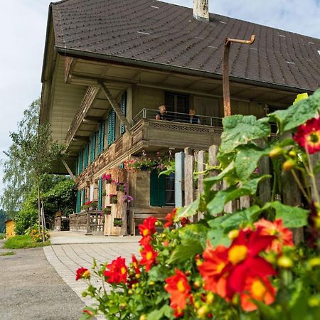 Ferienwohnung Auf Bauernhof Mit Hotpot Und Sauna Sumiswald Buitenkant foto