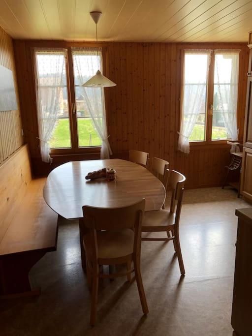 Ferienwohnung Auf Bauernhof Mit Hotpot Und Sauna Sumiswald Buitenkant foto